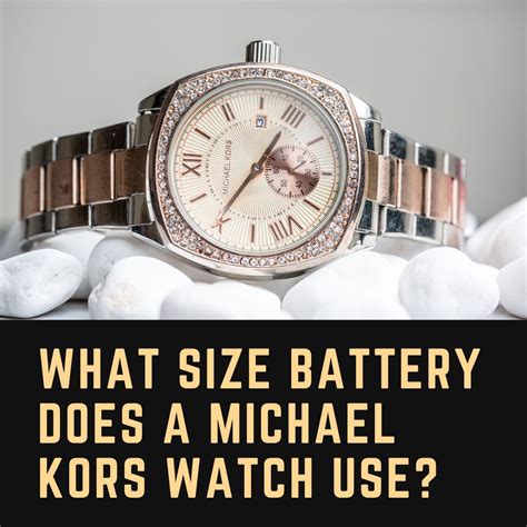 michael kors watch battery chart|mk5753 watch battery for sale.